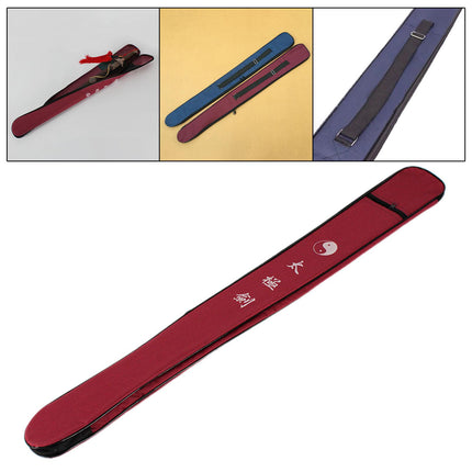 Sword Carrying Bag Kung Fu Martial Arts Sword Bag Sword Carrying Bag red 110cm