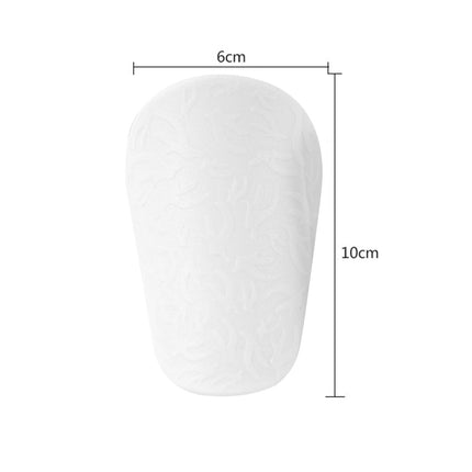 2Pcs Mini Soccer Shin Guards Sports Gear Shin Protection for Kids Boys Girls White S