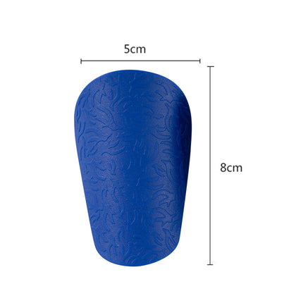 2Pcs Mini Soccer Shin Guards Sports Gear Shin Protection for Kids Boys Girls Blue XS