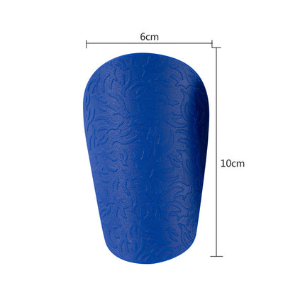 2Pcs Mini Soccer Shin Guards Sports Gear Shin Protection for Kids Boys Girls Blue S