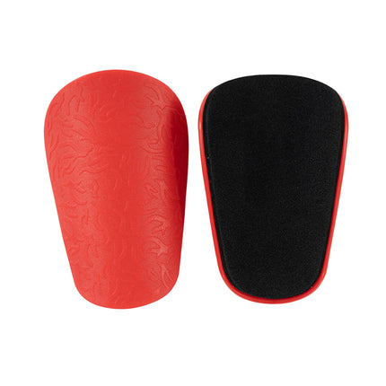 2Pcs Mini Soccer Shin Guards Sports Gear Shin Protection for Kids Boys Girls Red S