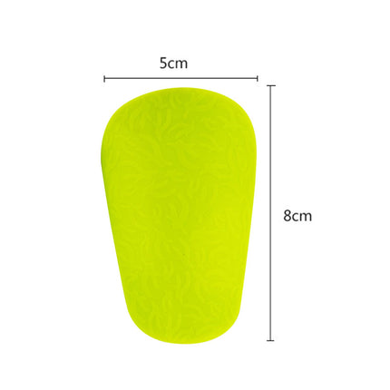 2Pcs Mini Soccer Shin Guards Sports Gear Shin Protection for Kids Boys Girls Green XS