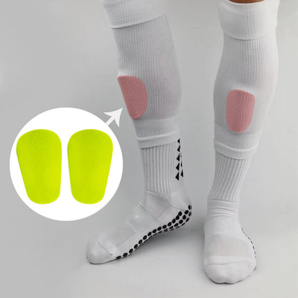 2Pcs Mini Soccer Shin Guards Sports Gear Shin Protection for Kids Boys Girls Green S