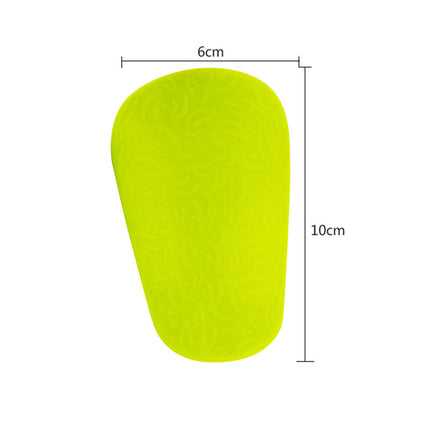 2Pcs Mini Soccer Shin Guards Sports Gear Shin Protection for Kids Boys Girls Green S