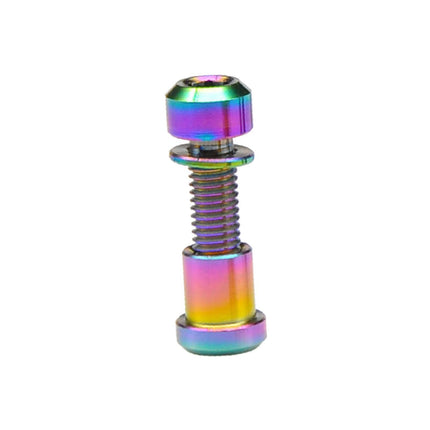 Bike Stem Bolt Nut Set Repair Lightweight Attachment Spare Parts Replacement Colorful