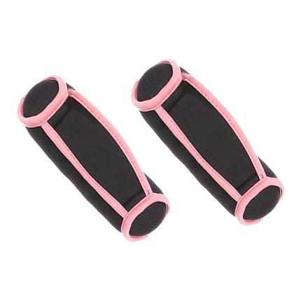 1 Pair Running Hand Weights Detachable Women Handheld Aerobics Sand Bag 1lb Pink