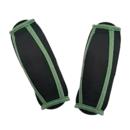 1 Pair Running Hand Weights Detachable Women Handheld Aerobics Sand Bag 2lb Green