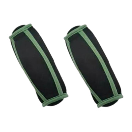 1 Pair Running Hand Weights Detachable Women Handheld Aerobics Sand Bag 2lb Green