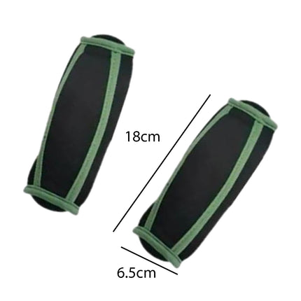 1 Pair Running Hand Weights Detachable Women Handheld Aerobics Sand Bag 2lb Green