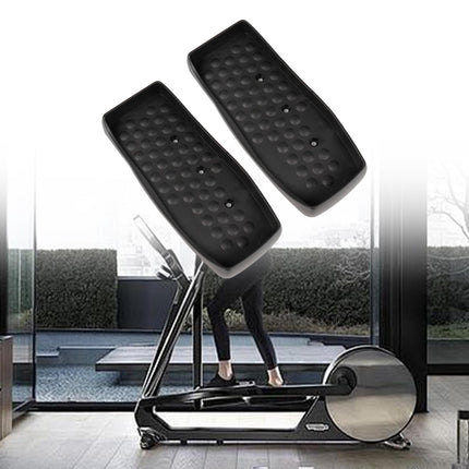 2x Elliptical Machine Foot Pedals Replace Core Cardio Strength Stability