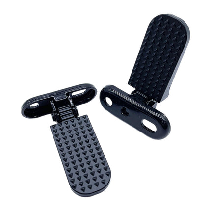 2Pcs Bike Rear Pedals Foot Plates Pedals for BMX Motorcycle Electric Bicycle