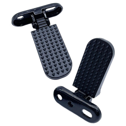 2Pcs Bike Rear Pedals Foot Plates Pedals for BMX Motorcycle Electric Bicycle
