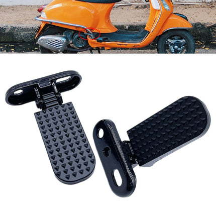 2Pcs Bike Rear Pedals Foot Plates Pedals for BMX Motorcycle Electric Bicycle