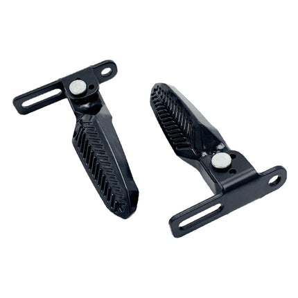 2x Electric Bike Pedals Sturdy Foot Pegs Scooter Pedals for Electric Bicycle Without tools