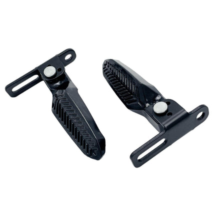 2x Electric Bike Pedals Sturdy Foot Pegs Scooter Pedals for Electric Bicycle Without tools