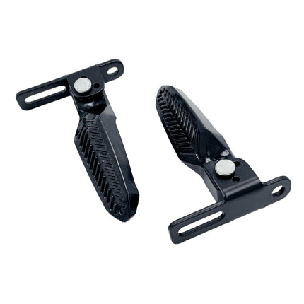 2x Electric Bike Pedals Sturdy Foot Pegs Scooter Pedals for Electric Bicycle Without tools