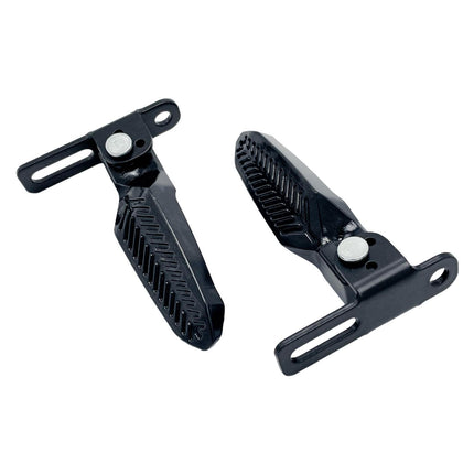 2x Electric Bike Pedals Sturdy Foot Pegs Scooter Pedals for Electric Bicycle Without tools