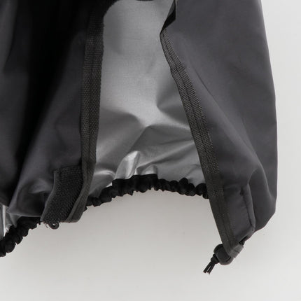 Bike Basket Cover Rainproof Protector for Motorcycles Cycling Electric Bikes Solid Black