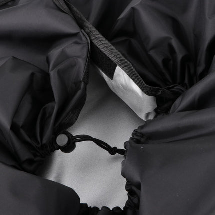 Bike Basket Cover Rainproof Protector for Motorcycles Cycling Electric Bikes Solid Black