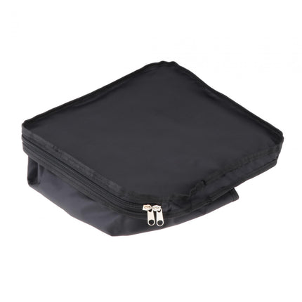 Bike Basket Cover Rainproof Protector for Motorcycles Cycling Electric Bikes Solid Black