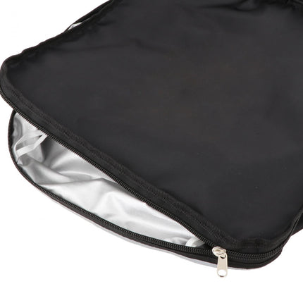 Bike Basket Cover Rainproof Protector for Motorcycles Cycling Electric Bikes Black with Strap