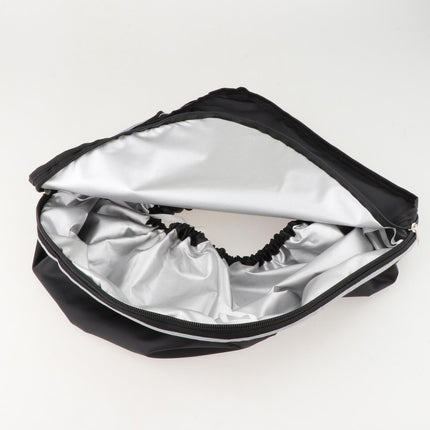 Bike Basket Cover Rainproof Protector for Motorcycles Cycling Electric Bikes Black with Strap