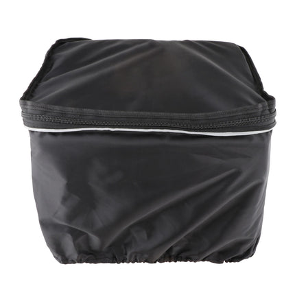 Bike Basket Cover Rainproof Protector for Motorcycles Cycling Electric Bikes Black with Strap