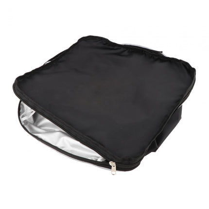 Bike Basket Cover Rainproof Protector for Motorcycles Cycling Electric Bikes Black with Strap