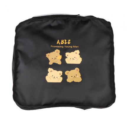 Bike Basket Cover Rainproof Protector for Motorcycles Cycling Electric Bikes Bear Pattern