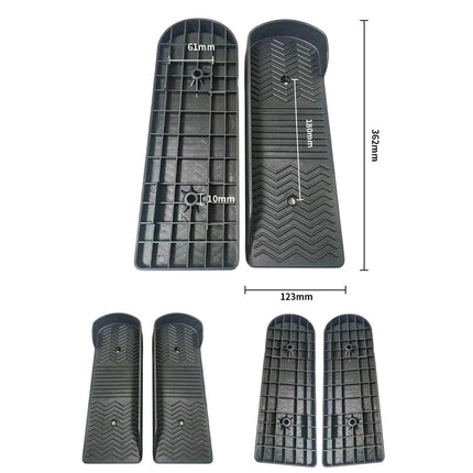 Elliptical Trainer Foot Pedals Parts Exercise Equipment for Fitness Gym Home hole 10mm