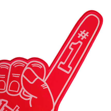 Giant Foam Finger Giant Foam Hand Gloves for Party School Outdoor Activities Red