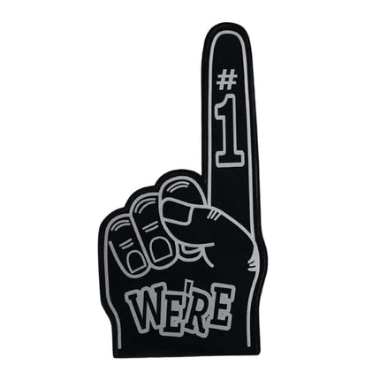 Giant Foam Finger Giant Foam Hand Gloves for Party School Outdoor Activities Black