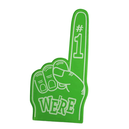 Giant Foam Finger Giant Foam Hand Gloves for Party School Outdoor Activities Green
