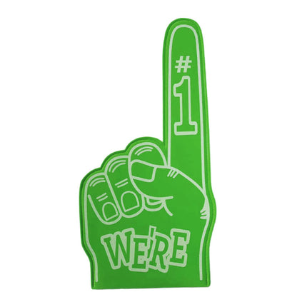Giant Foam Finger Giant Foam Hand Gloves for Party School Outdoor Activities Green