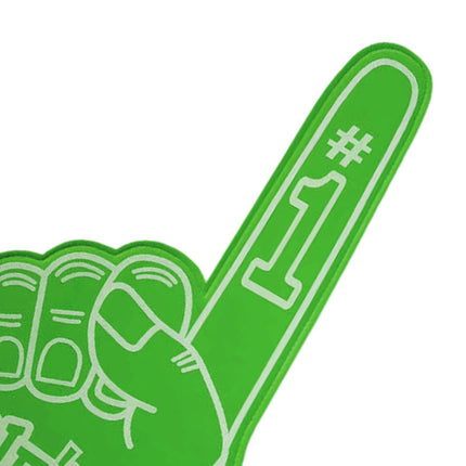 Giant Foam Finger Giant Foam Hand Gloves for Party School Outdoor Activities Green