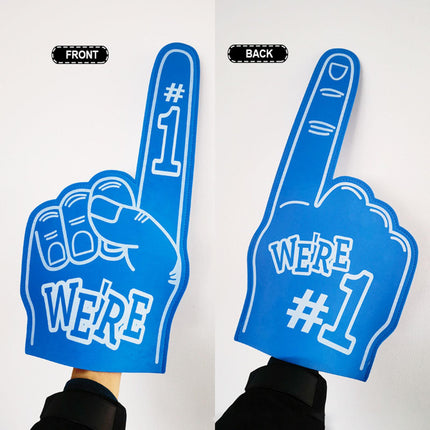 Giant Foam Finger Giant Foam Hand Gloves for Party School Outdoor Activities Blue