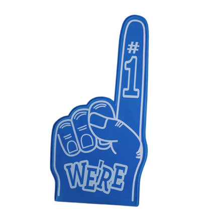 Giant Foam Finger Giant Foam Hand Gloves for Party School Outdoor Activities Blue