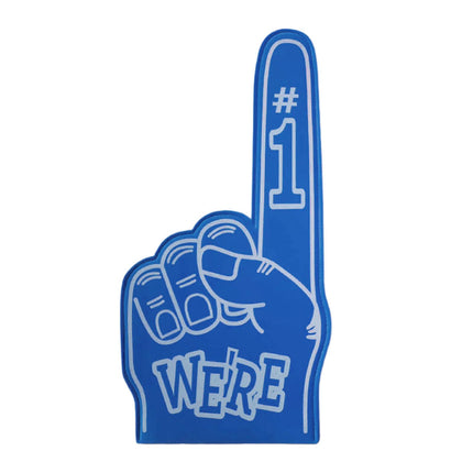 Giant Foam Finger Giant Foam Hand Gloves for Party School Outdoor Activities Blue