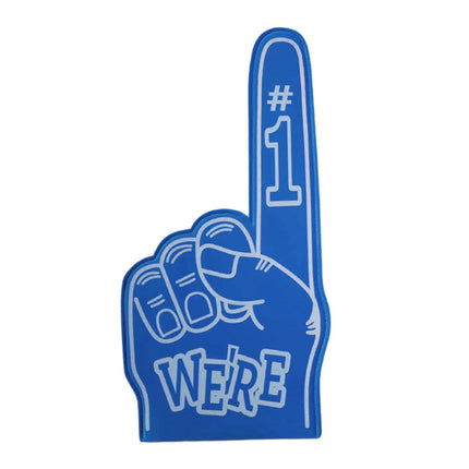 Giant Foam Finger Giant Foam Hand Gloves for Party School Outdoor Activities Blue