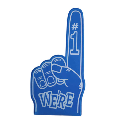 Giant Foam Finger Giant Foam Hand Gloves for Party School Outdoor Activities Blue