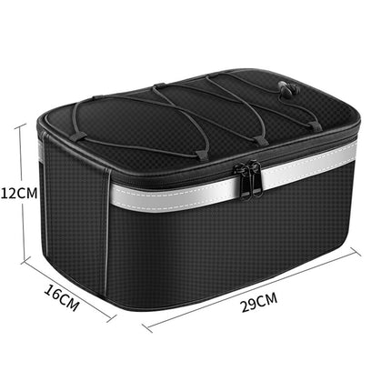 Bike Rear Rack Seat Bag Rain Dust Cover Bike Rack Trunk Bag Protective Cover