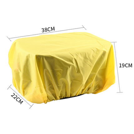 Bike Rear Rack Seat Bag Rain Dust Cover Bike Rack Trunk Bag Protective Cover