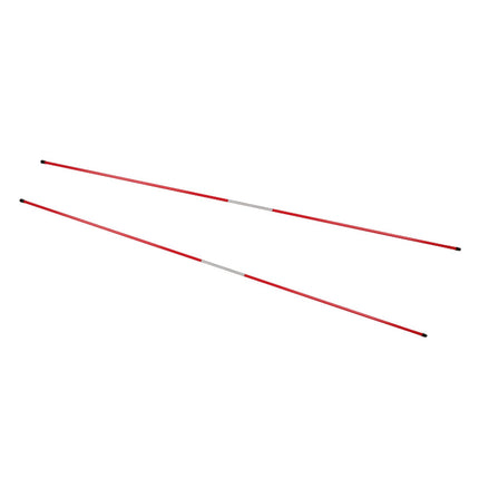2x Golf Alignment Stick Putting Golf Alignment Rod for Practice Gym Exercise Red