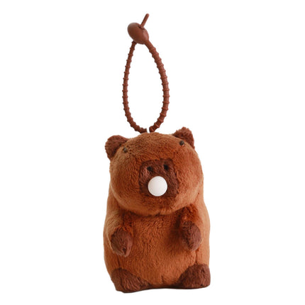Crofta Animal Plush Keychain Capybara Plush Toys for Kids Boys Girls Birthday Gifts