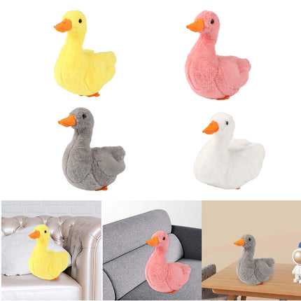 Crofta Animal Plush Toy Duck Plush Doll Soft Toy for Party Bedroom Living Room Yellow