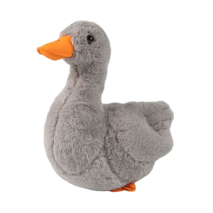 Crofta Animal Plush Toy Duck Plush Doll Soft Toy for Party Bedroom Living Room Gray
