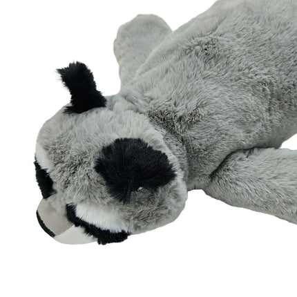 Crofta Animal Plush Toy Cute Animals Stuffed Pillow for Kids Birthday Gifts Raccoon