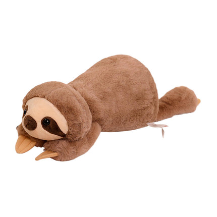 Crofta Animal Plush Toy Cute Animals Stuffed Pillow for Kids Birthday Gifts Sloth