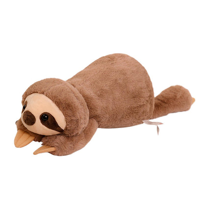 Crofta Animal Plush Toy Cute Animals Stuffed Pillow for Kids Birthday Gifts Sloth