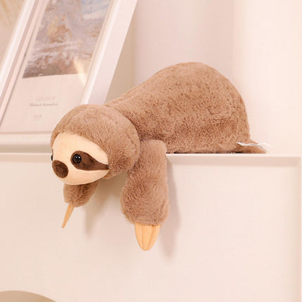 Crofta Animal Plush Toy Cute Animals Stuffed Pillow for Kids Birthday Gifts Sloth